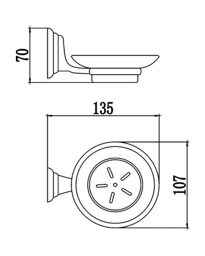 Мыльница Savol 31 S-003159