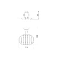 Мыльница Savol 31 S-003132