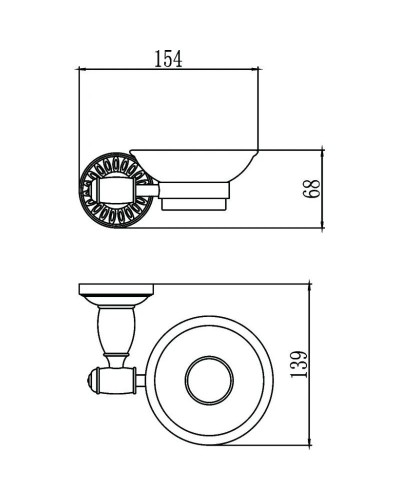 Мыльница Savol 66H S-006659H