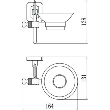 Мыльница Savol 64 S-006459