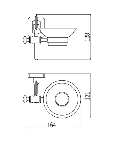Мыльница Savol 64 S-006459