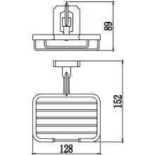 Мыльница Savol 64 S-006432