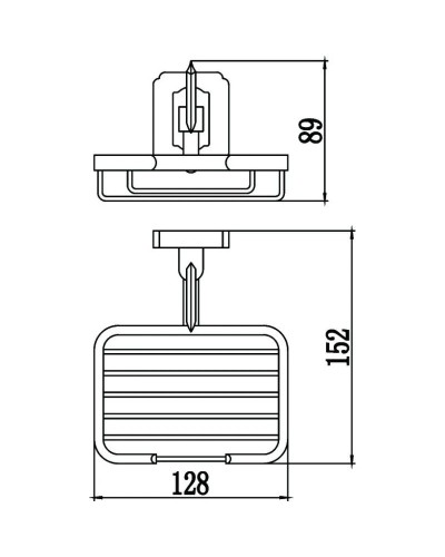 Мыльница Savol 64 S-006432