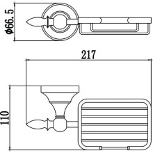 Мыльница Savol 68A S-06832A