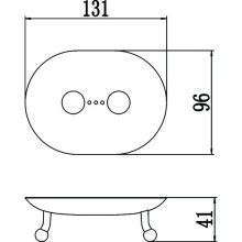 Мыльница Savol 70 S-0DD33