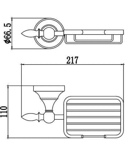 Мыльница Savol 68BD S-BD6832