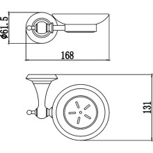 Мыльница Savol 69W S-06959W