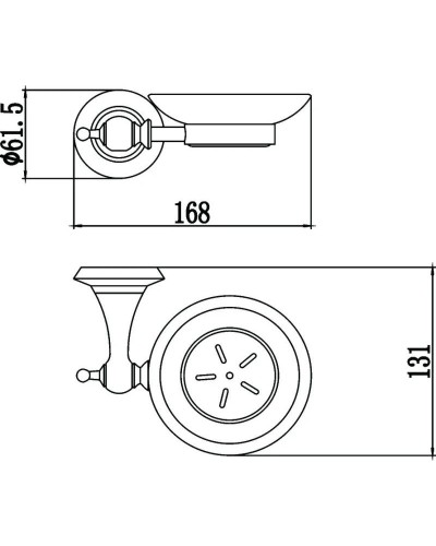 Мыльница Savol 69W S-06959W