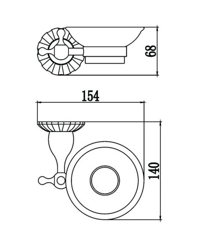 Мыльница Savol 89C S-08959C