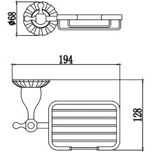 Мыльница Savol 89C S-08932C
