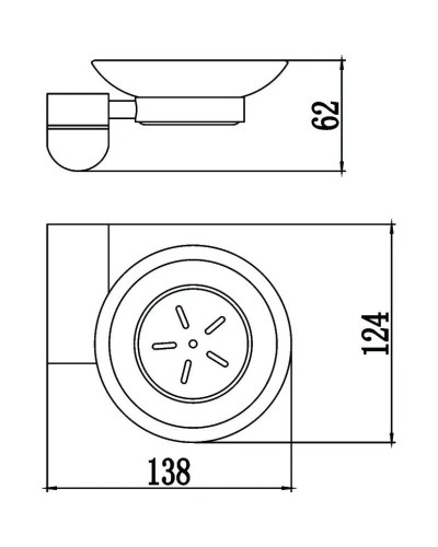 Мыльница Savol 73 S-007359