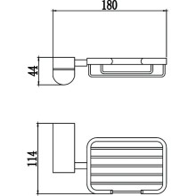 Мыльница Savol 73 S-007332