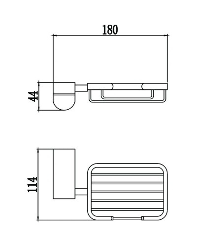 Мыльница Savol 73 S-007332