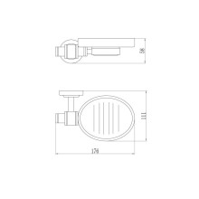 Мыльница Savol 79 S-007959