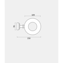 Мыльница Magliezza Kollana 80503-DO
