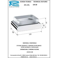 Мыльница Remer Lounge LN10CR