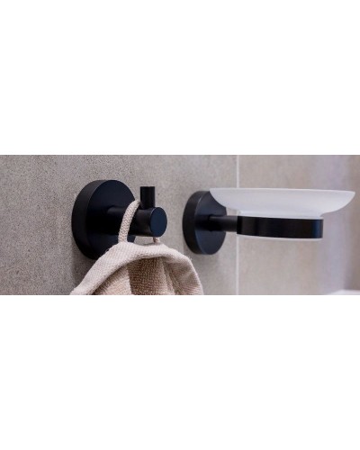 Мыльница Bemeta Dark 104108040 Черная