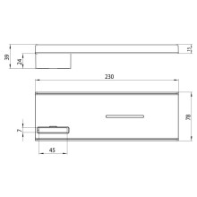 Мыльница Bossini V00116.030