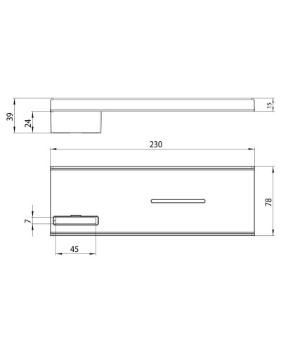 Мыльница Bossini V00116.030