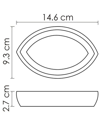 Мыльница WasserKRAFT Eider K-33329 Хром