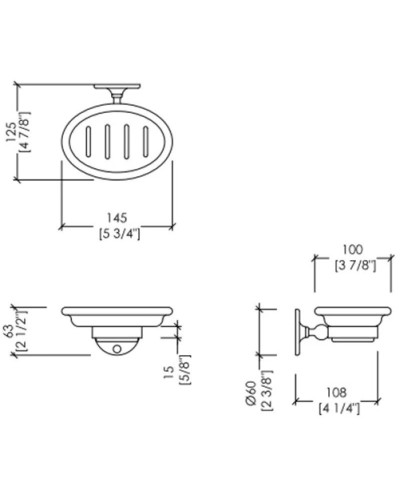 Мыльница Devon&Devon Cavendish WM01CR