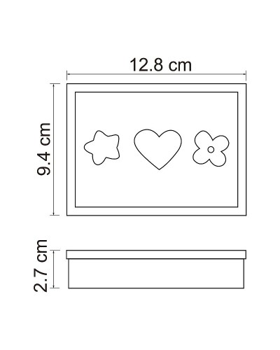 Мыльница WasserKRAFT Lossa K-3429 Синяя