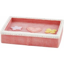 Мыльница WasserKRAFT Ammer K-6429 Розовая матовая