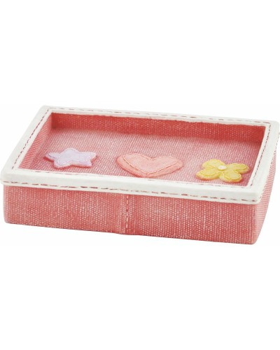 Мыльница WasserKRAFT Ammer K-6429 Розовая матовая