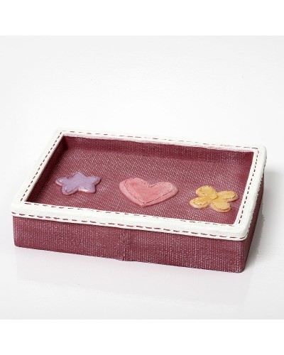 Мыльница WasserKRAFT Ammer K-6429 Розовая матовая