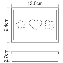 Мыльница WasserKRAFT Ammer K-6429 Розовая матовая