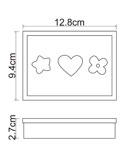 Мыльница WasserKRAFT Ammer K-6429 Розовая матовая
