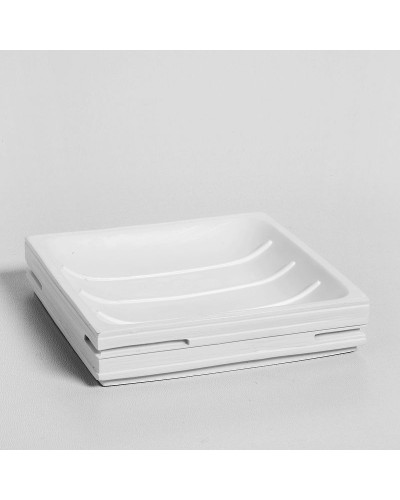 Мыльница WasserKRAFT Leine K-3829 Белая матовая