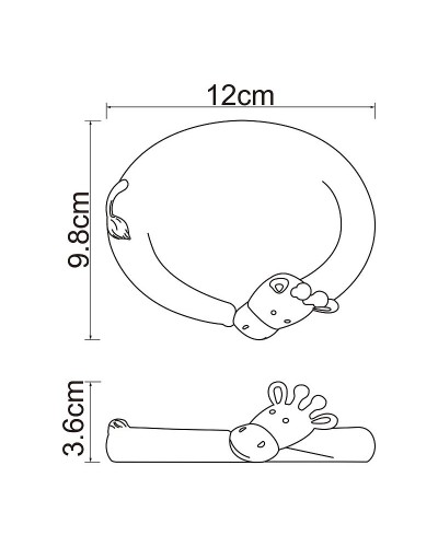 Мыльница WasserKRAFT Lippe K-8129 Оранжевая