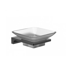 Мыльница с держателем WONZON & WOGHAND, Темный графит (WW-9122-GM)