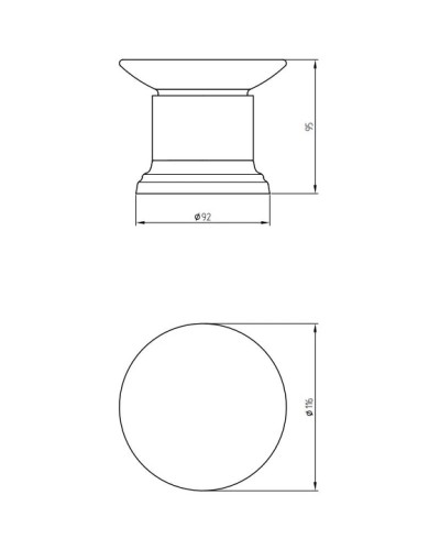 Мыльница Migliore Mirella ML.MRL-4411.BT
