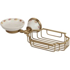 Мыльница с полочкой Migliore Provance ML.PRO-60.526.BR