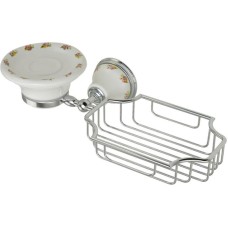 Мыльница с полочкой Migliore Provance ML.PRO-60.526.CR