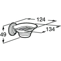 Мыльница Roca Carmen 817005001