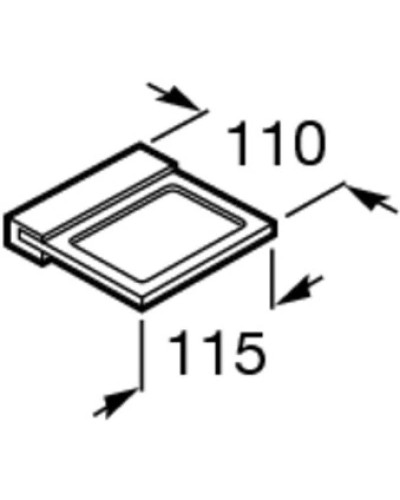 Мыльница Roca Nuova 816521001