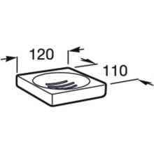 Мыльница Roca Tempo 817023001