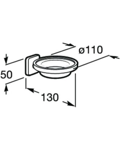 Мыльница Roca Victoria 816683001