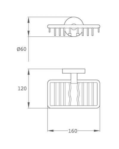 Мыльница Teka Alaior 17064020N2