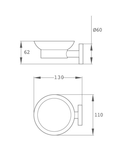 Мыльница Teka Alaior 17067020G2