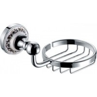 Мыльница Fixsen Bogema FX-78509 Хром Белый