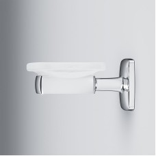 Мыльница AM.PM Gem A9034200 Хром Белая