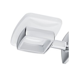 Мыльница AM.PM Gem A9034200 Хром Белая