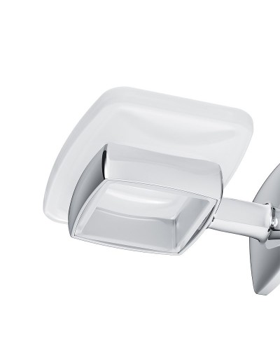 Мыльница AM.PM Gem A9034200 Хром Белая