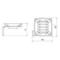 Мыльница IDDIS Slide SLISCG0I42