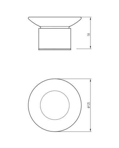 Мыльница Migliore Fortis 31760