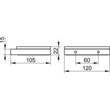 Мыльница KEUCO Edition 11 11155139000